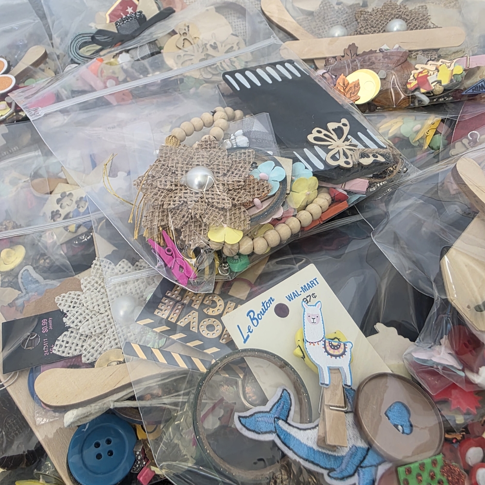Mystery Junk Journal Assorted  Embellishment Mix - Picture 11 of 14